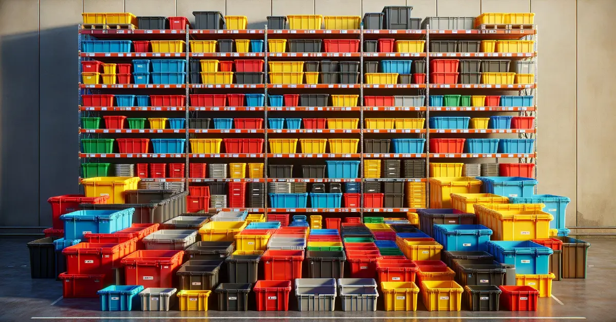 Pojemnik magazynowy i transportowy