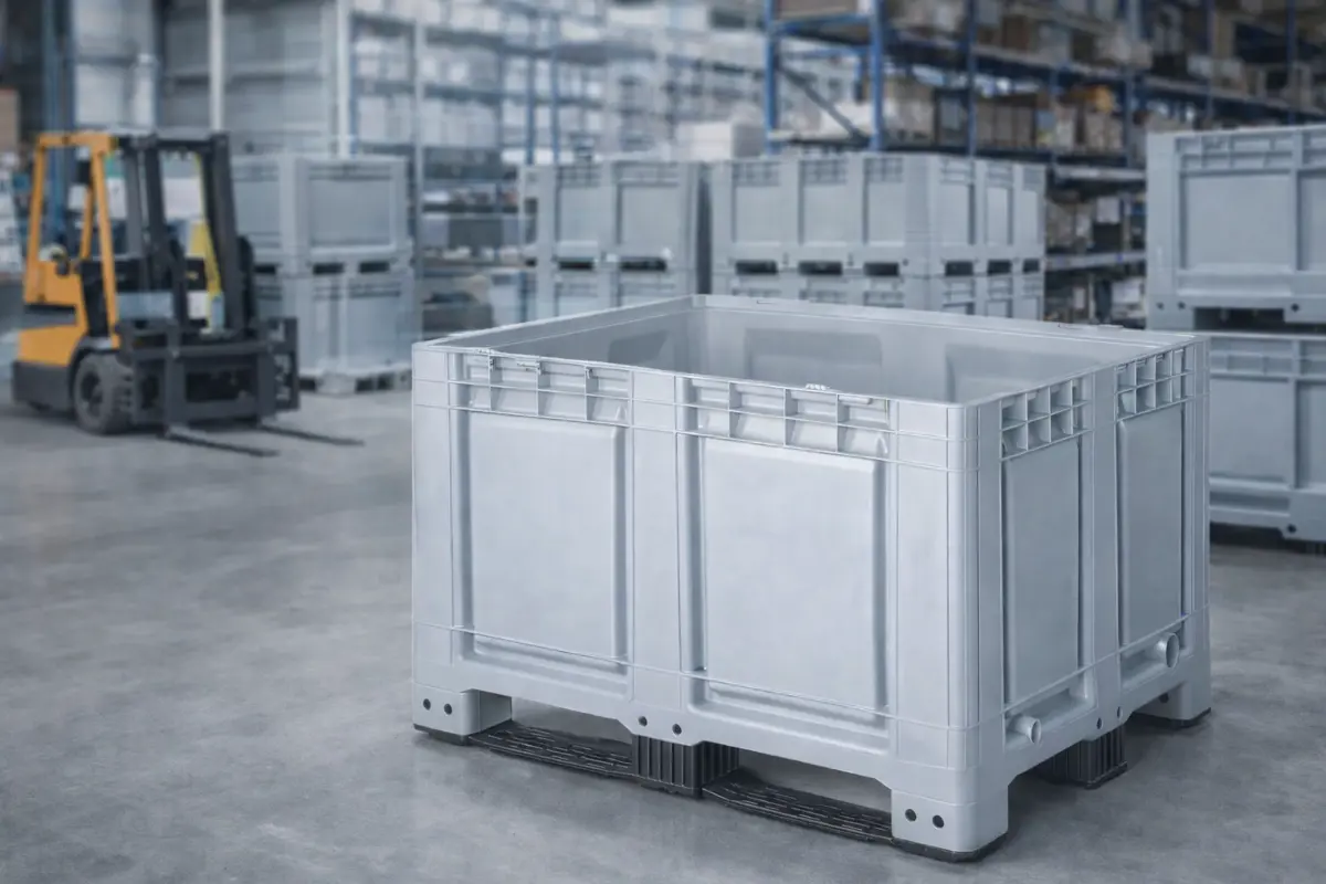 Skrzyniopalety plastikowe