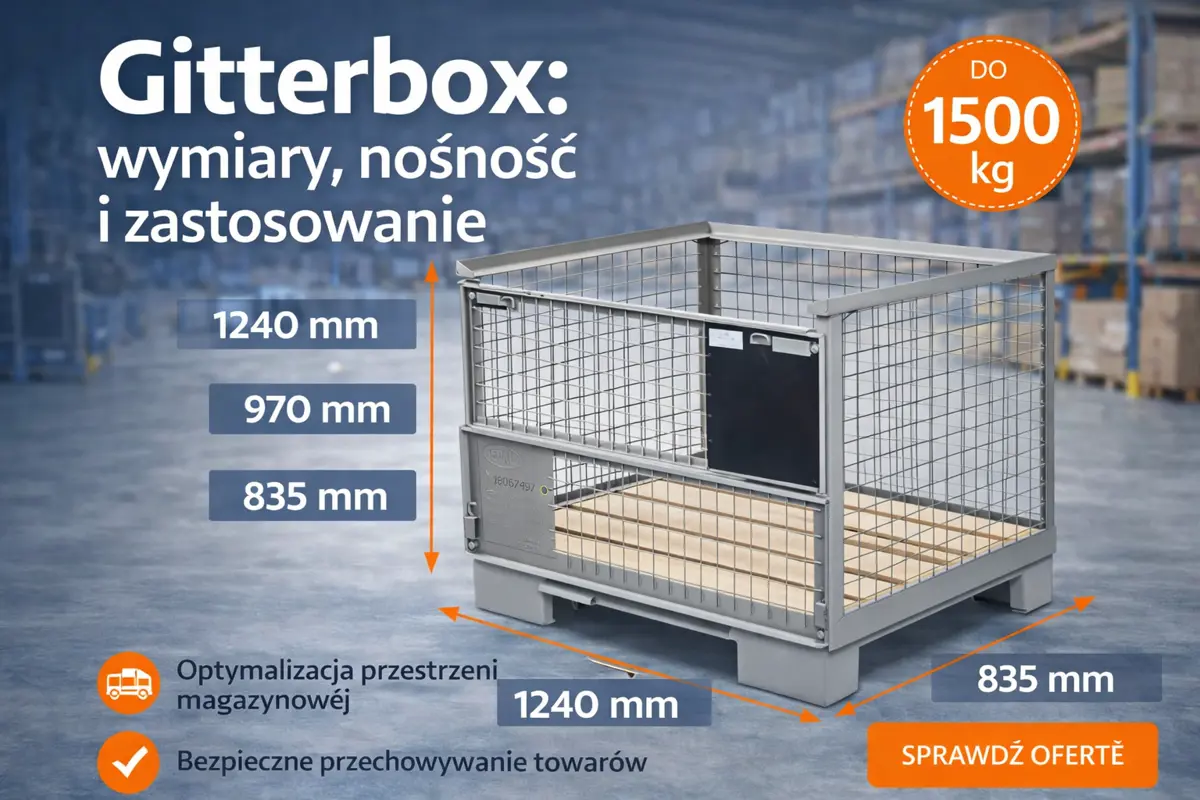 Gitterbox – wymiary, nośność i zastosowanie