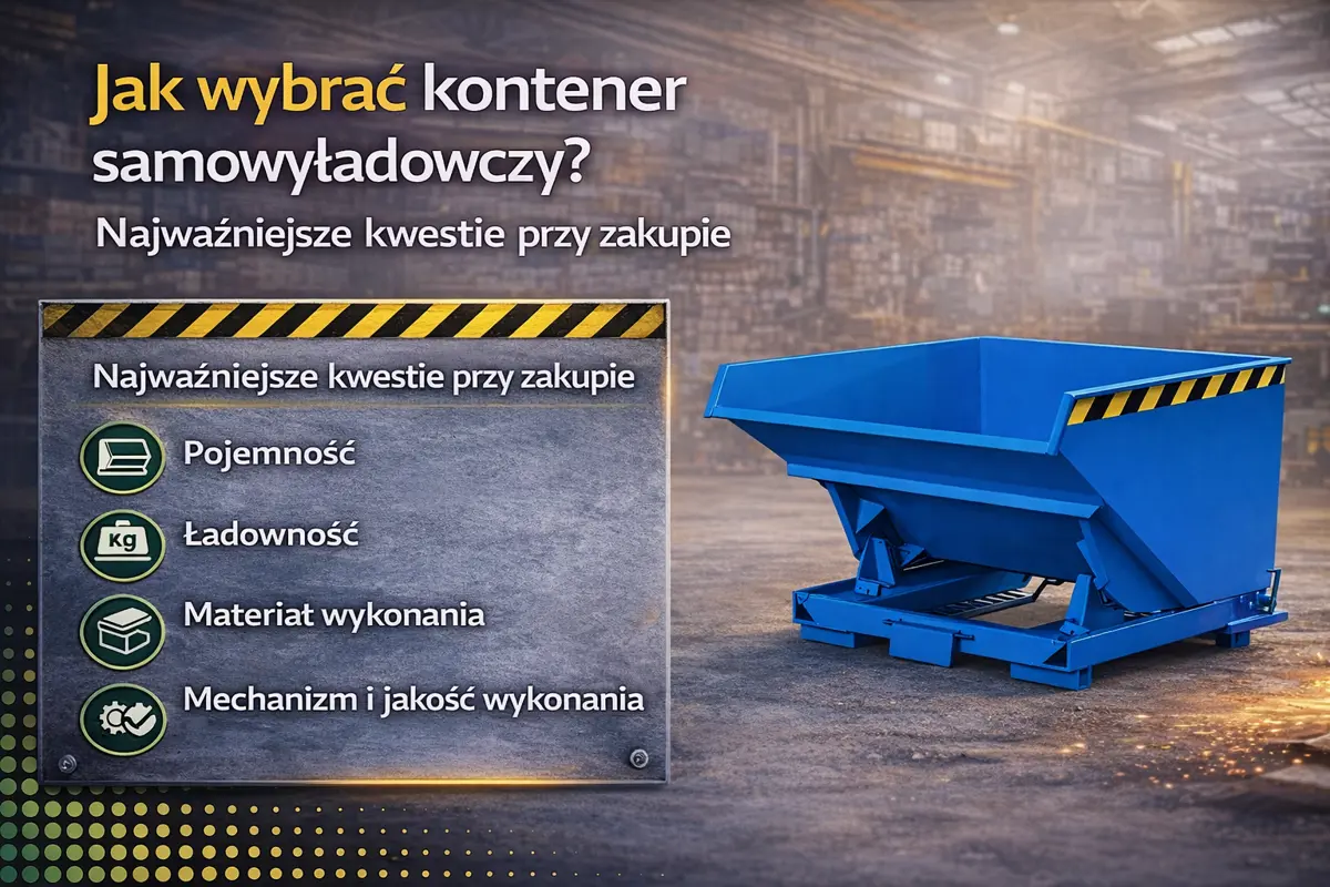 Jak wybrać kontener samowyładowczy