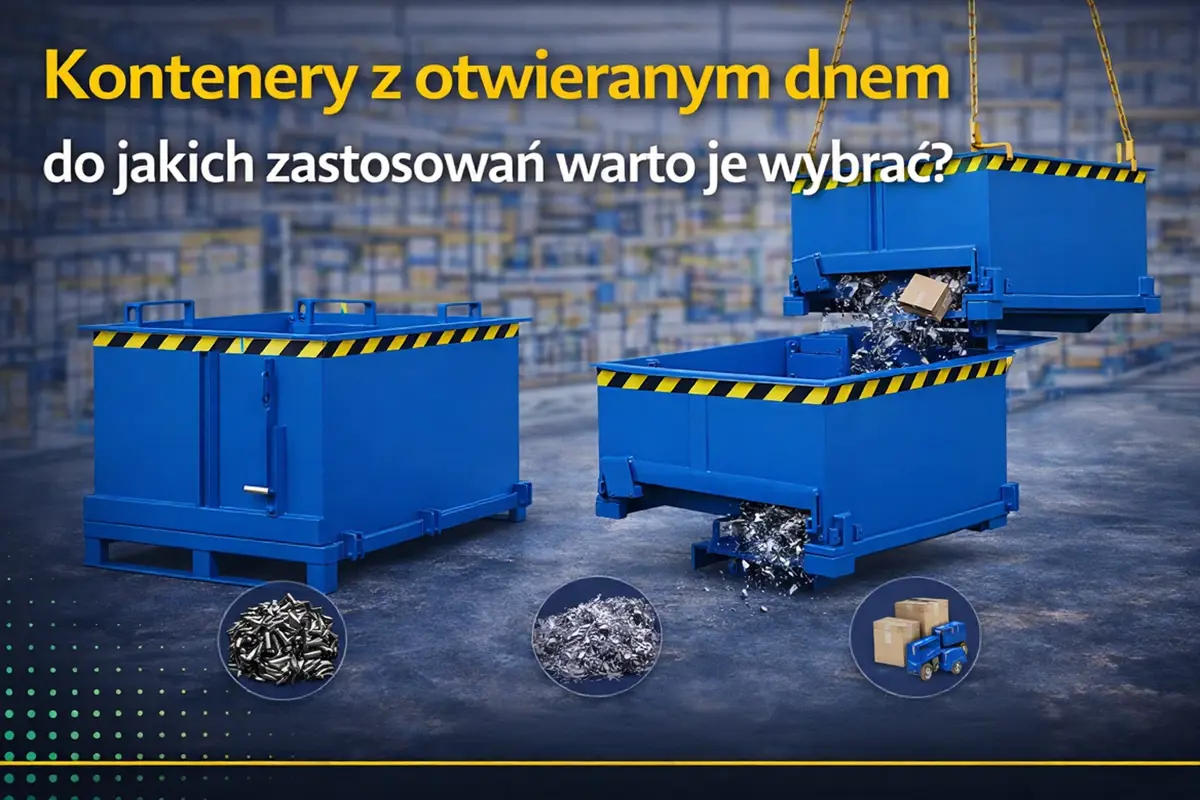 Kontenery z otwieranym dnem