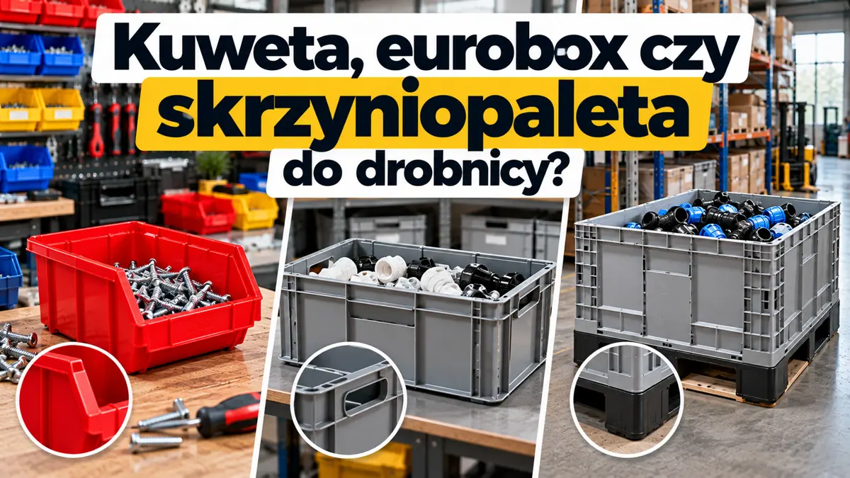 Kuweta, eurobox czy skrzyniopaleta do drobnicy?