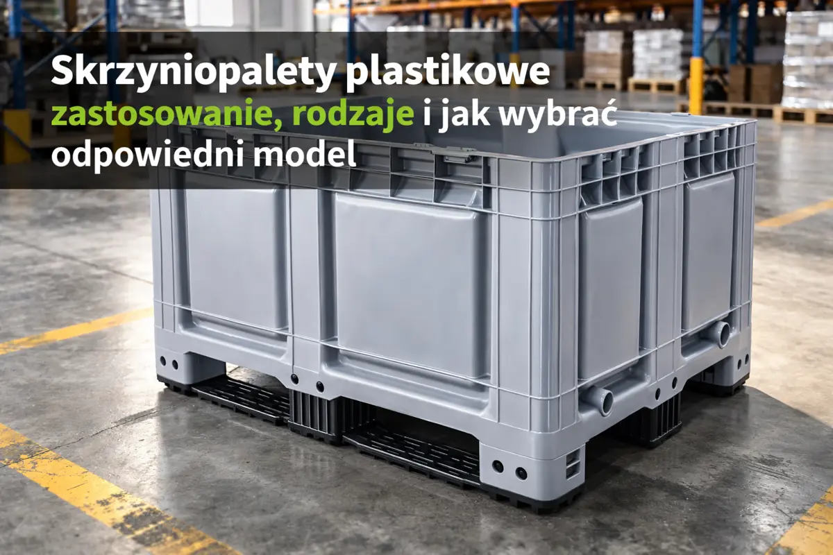 Skrzyniopalety plastikowe - zastosowanie