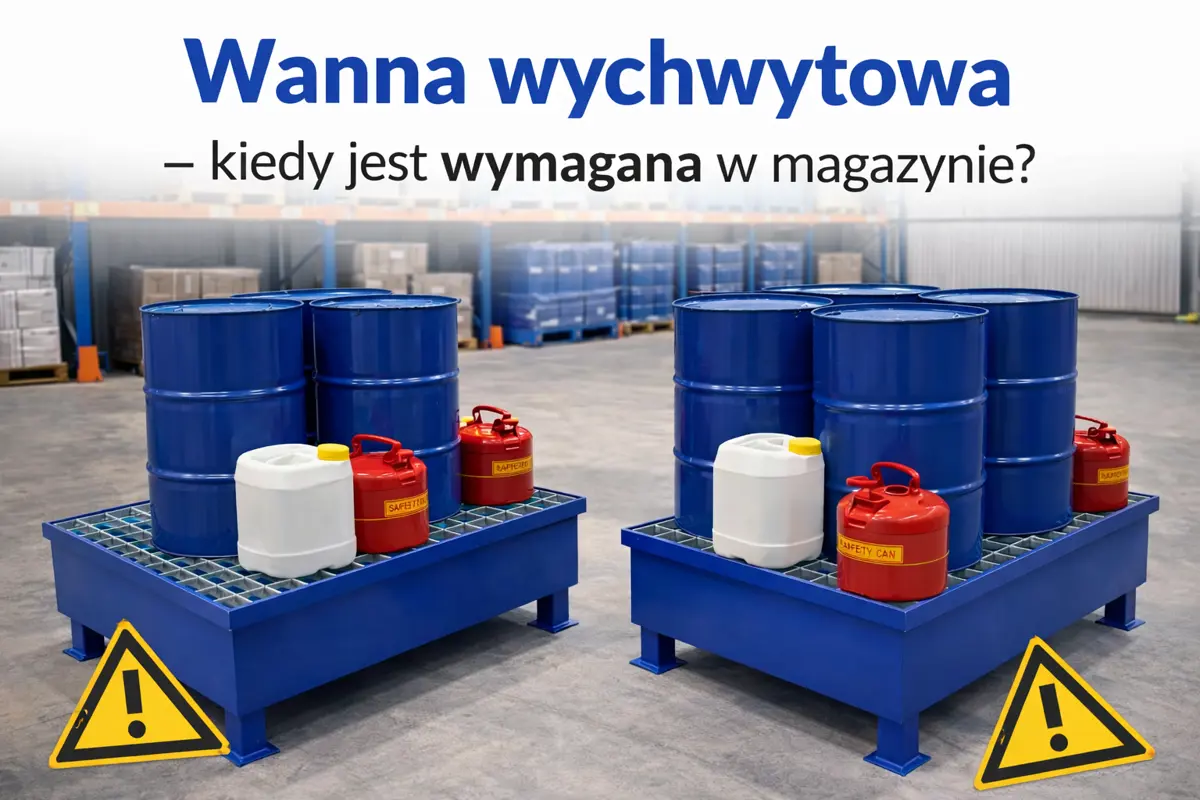 Kiedy wanna wychwytowa jest wymagana w magazynie