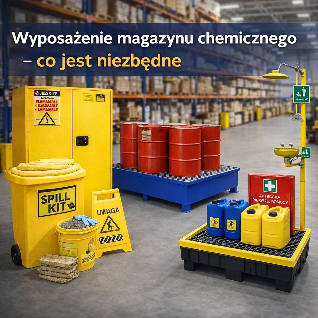 Wyposażenie magazynu chemicznego