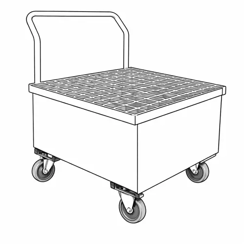 Mobilne wanny wychwytowe