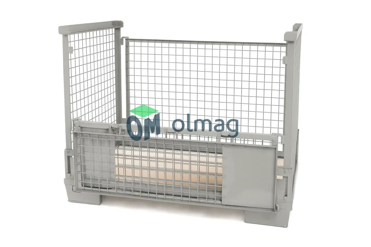 Gitterbox składany 1240×835×970 mm — 1500 kg
