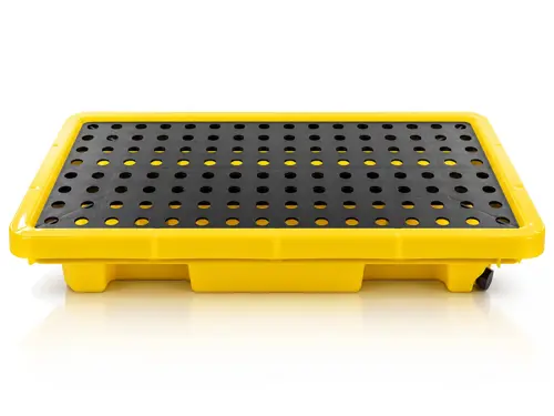 Wanna wychwytowa polietylenowa 20 l z kratownicą pod małą beczkę. Wym. 665x360x120 mm
