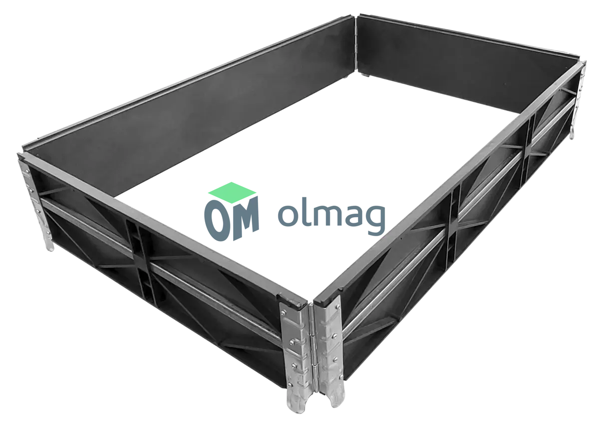 Plastikowa nadstawa paletowa