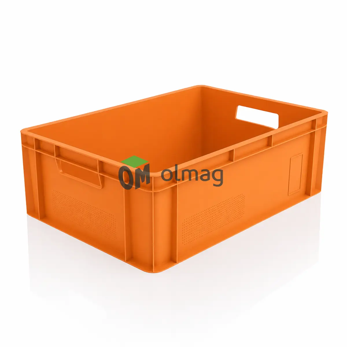 Pojemnik transportowy Euro 200 pełne dno, 600x400x200 mm