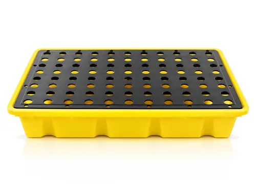 Wanna wychwytowa polietylenowa 10 l z kratownicą na małe naczynia. Wym. 490x350x95 mm