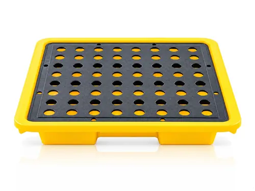 Wanna wychwytowa polietylenowa 4 l z kratownicą na małe naczynia. Wym. 335x335x60 mm