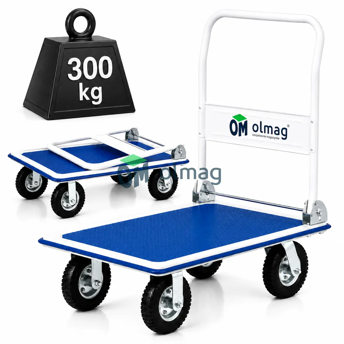 Wózek magazynowy o udźwigu 300 kg