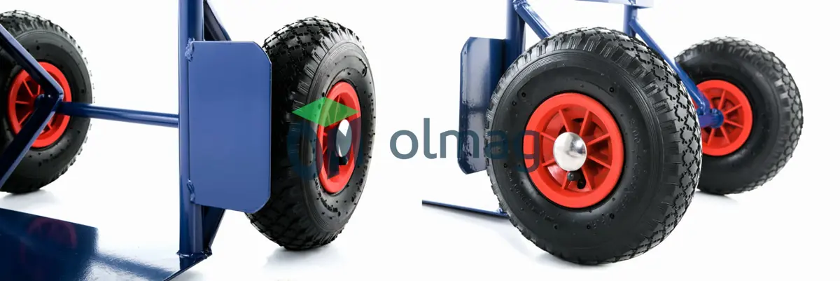 Wózek magazynowy stalowy transportowy