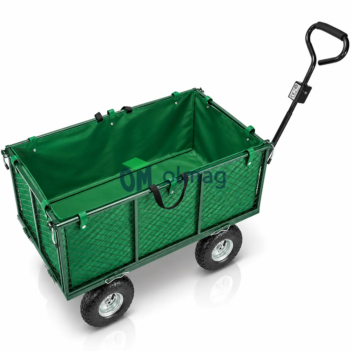 Wózek ogrodowy transportowy 250 L 450 kg 