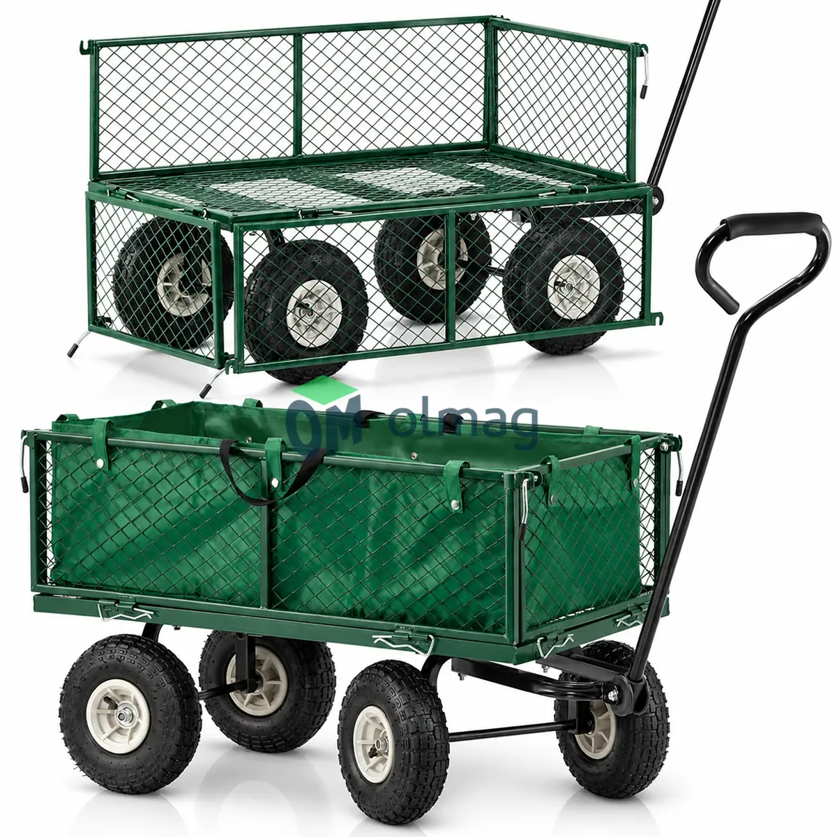 Wózek ogrodowy transportowy taczka