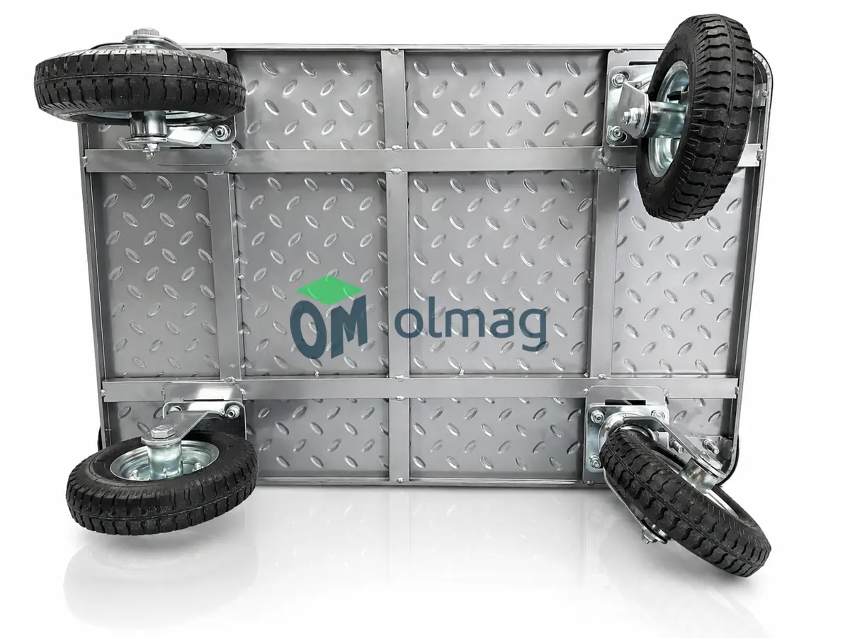 Wózek platformowy transportowy magazynowy