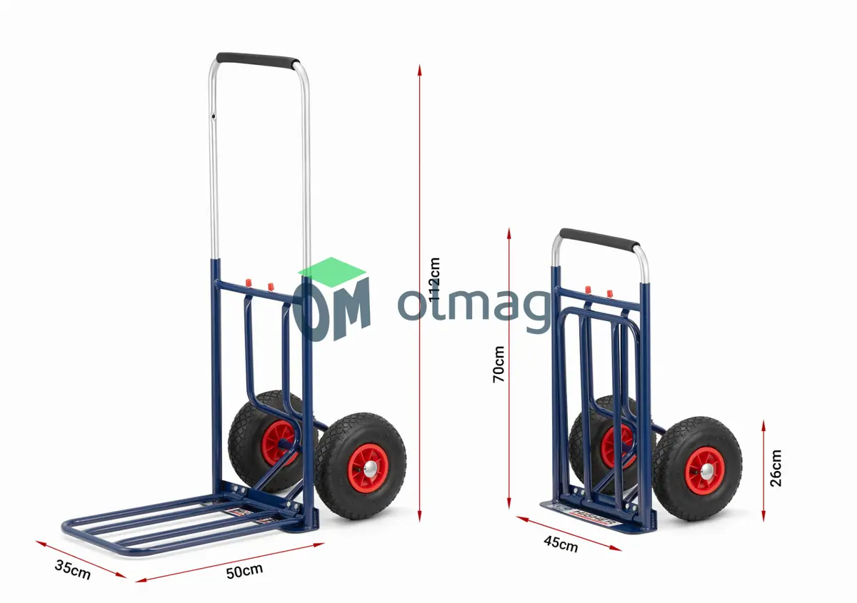 Wózek magazynowy transportowy