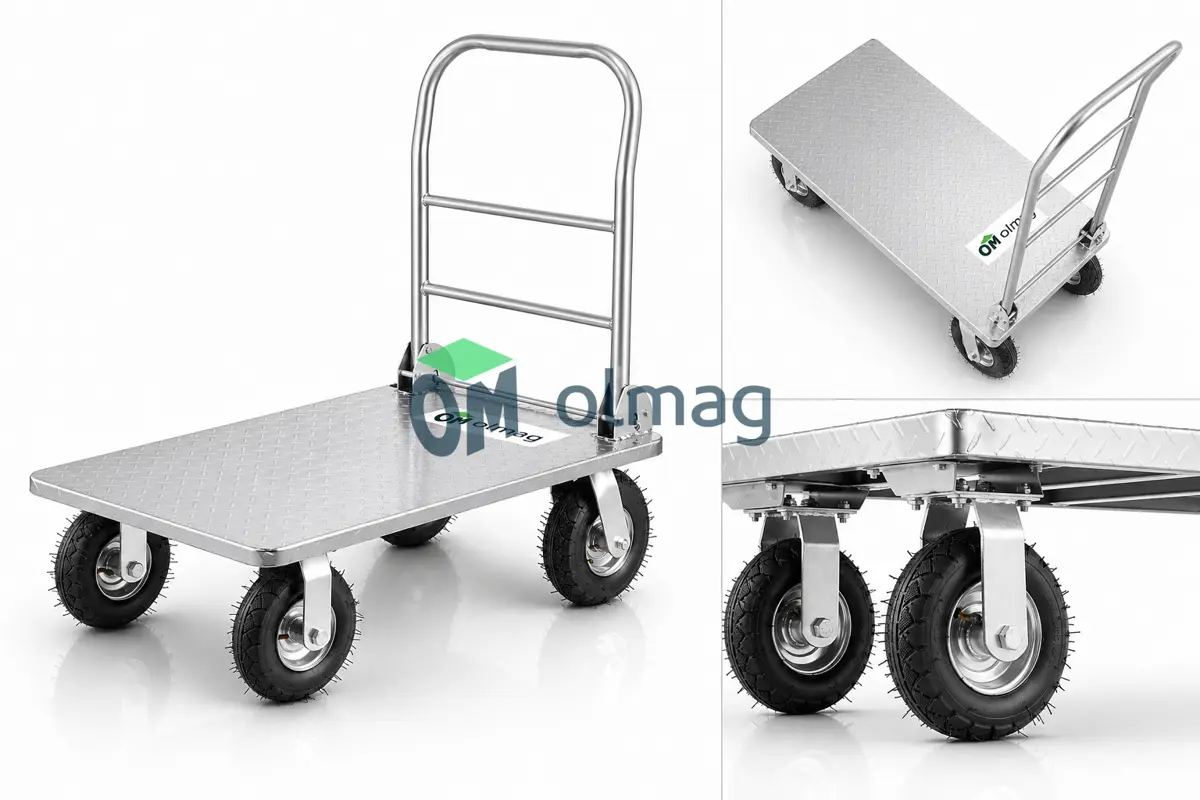 Wózek transportowy platformowy